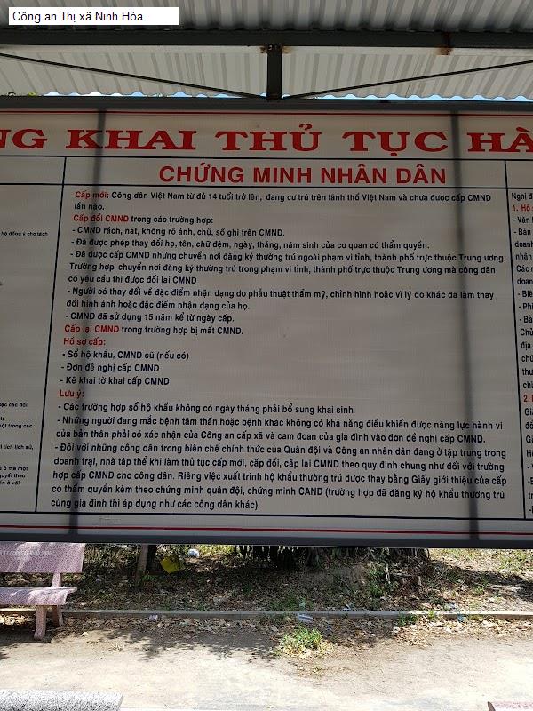 Công an Thị xã Ninh Hòa