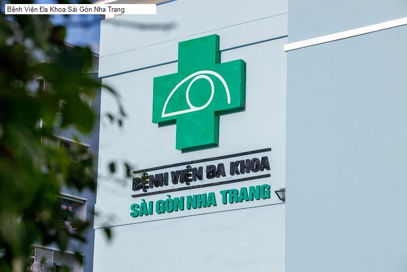 Bệnh Viện Đa Khoa Sài Gòn Nha Trang