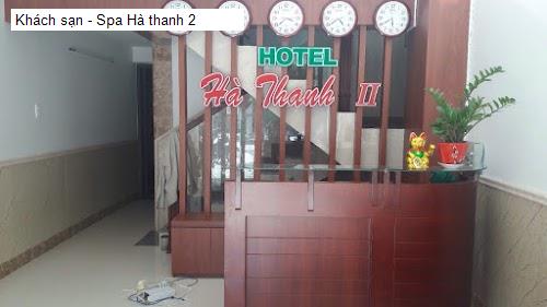 Vệ sinh Khách sạn - Spa Hà thanh 2
