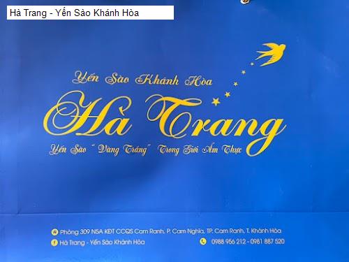 Hà Trang - Yến Sào Khánh Hòa