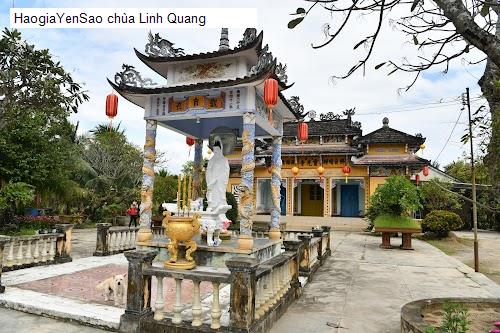 Vệ sinh chùa Linh Quang