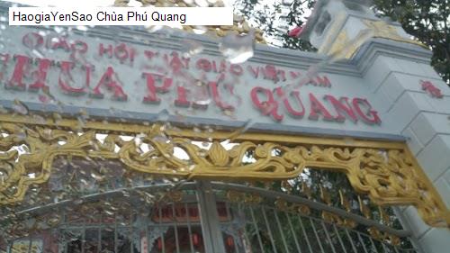 Vệ sinh Chùa Phú Quang